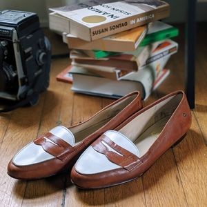 Etienne Aigner leather loafers 8.5